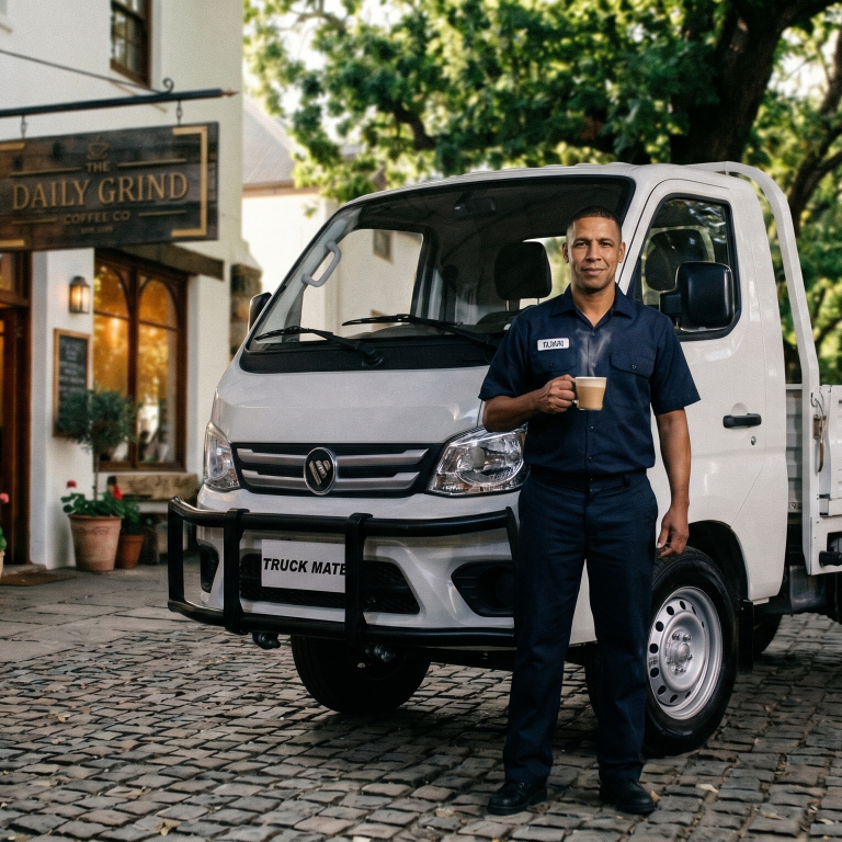 Alvin with the Foton Foton Truckmate